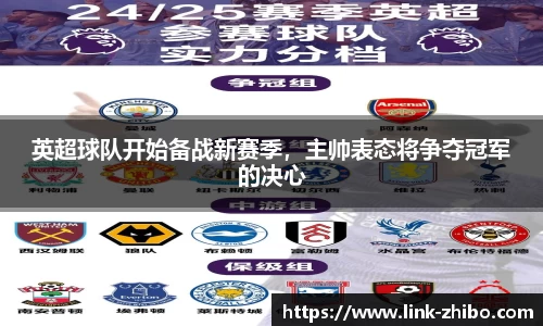 英超球队开始备战新赛季，主帅表态将争夺冠军的决心