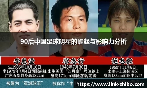 90后中国足球明星的崛起与影响力分析